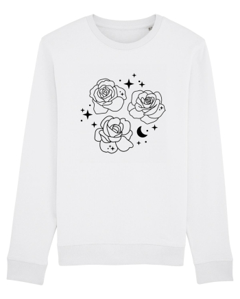 Mystic Flowers bw White