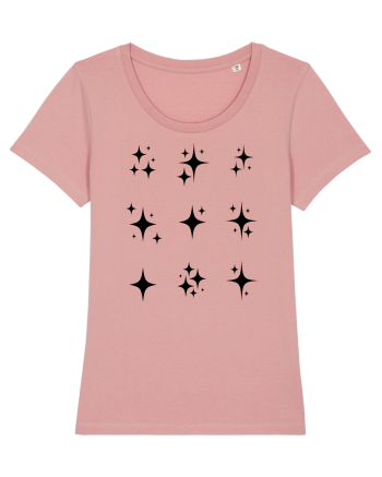 Stars Sparkle black Canyon Pink