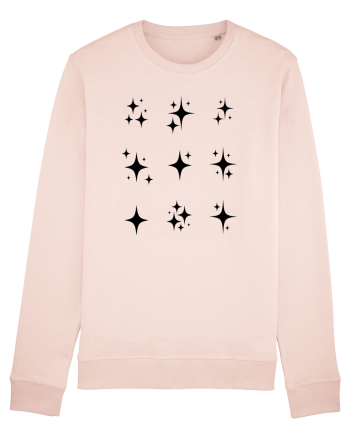 Stars Sparkle black Candy Pink