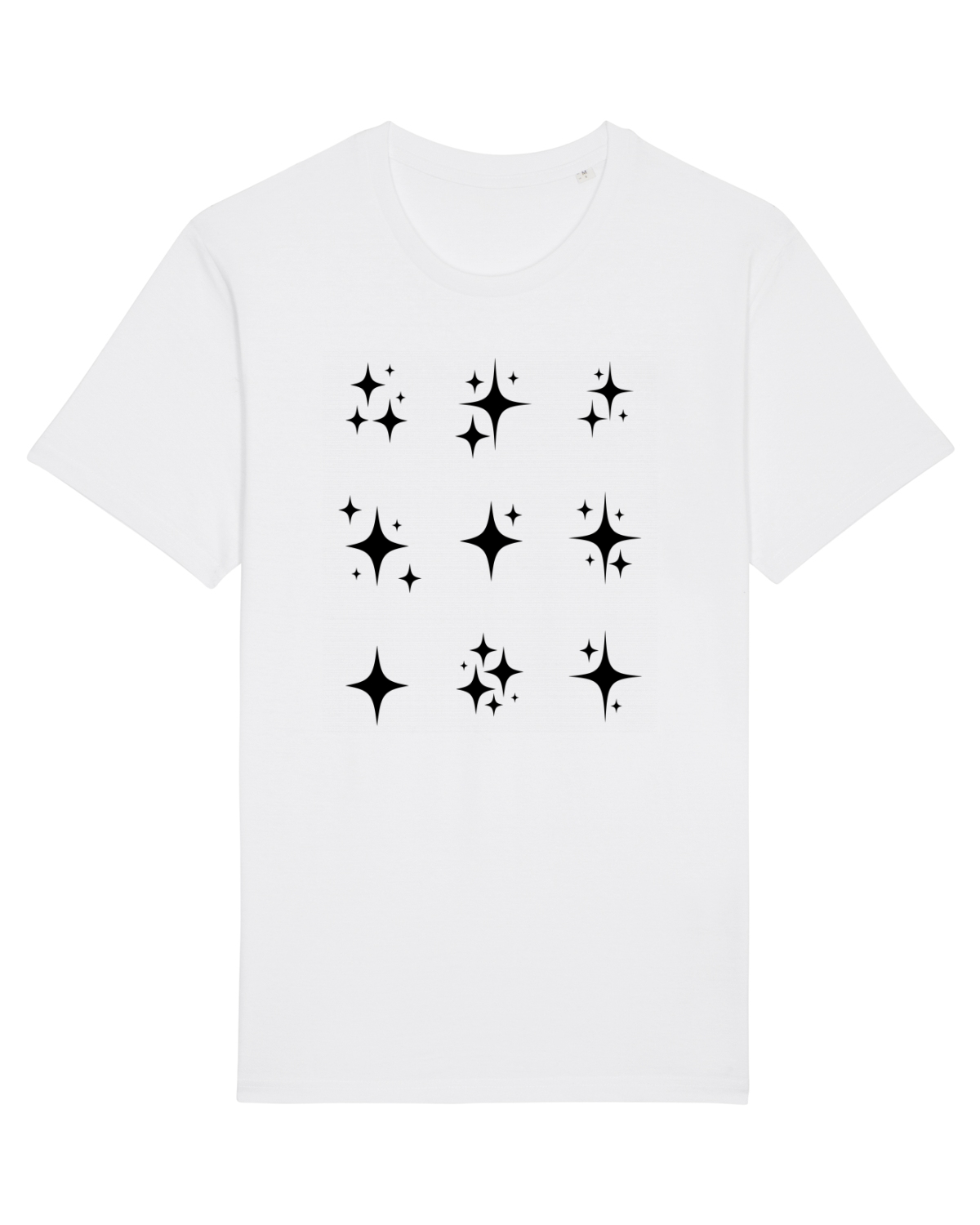 Tricou mânecă scurtă Unisex Rocker White