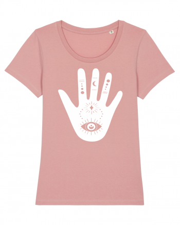 Esoteric Hand with Eye white Canyon Pink