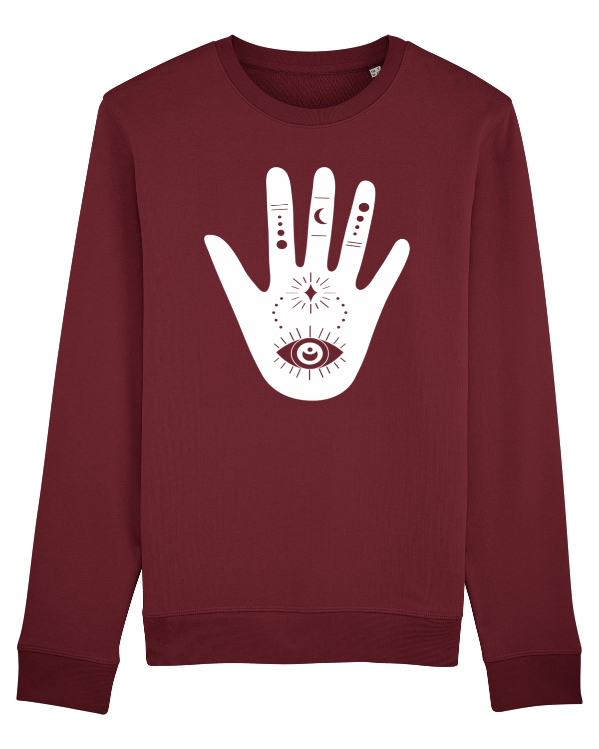 Bluză mânecă lungă Unisex Rise Burgundy