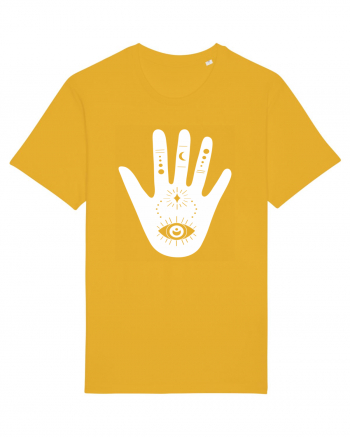 Esoteric Hand with Eye white Spectra Yellow
