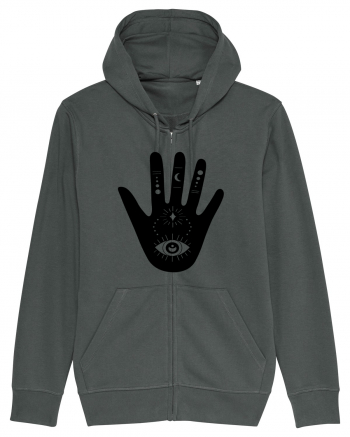Esoteric Hand with Eye Black Anthracite