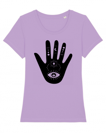 Esoteric Hand with Eye Black Lavender Dawn