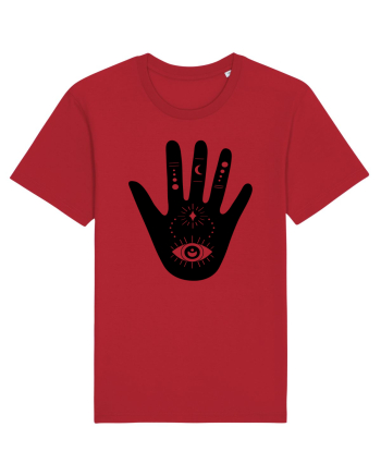 Esoteric Hand with Eye Black Red