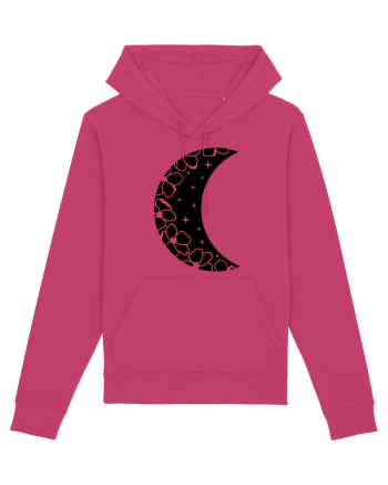 Moon With Flowers black Raspberry