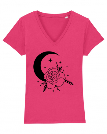 Celestial Moon Flower Black Raspberry