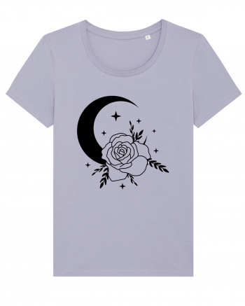 Celestial Moon Flower Black Lavender