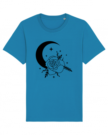 Celestial Moon Flower Black Azur