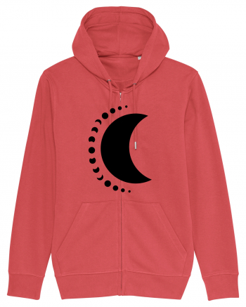 Fazele Lunii Moon Phases Black Carmine Red