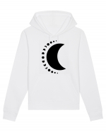 Fazele Lunii Moon Phases Black Hanorac Unisex Drummer