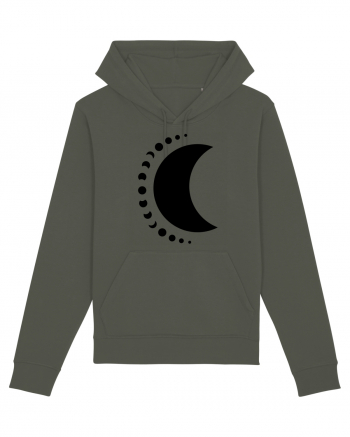 Fazele Lunii Moon Phases Black Khaki