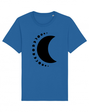 Fazele Lunii Moon Phases Black Royal Blue