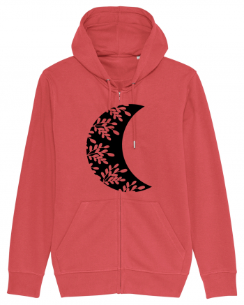 The Moon Luna black Carmine Red