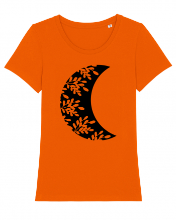 The Moon Luna black Bright Orange