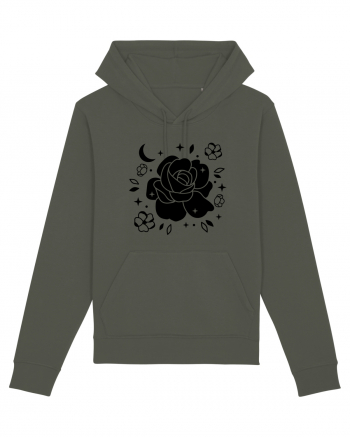 Celestial Flower black Khaki