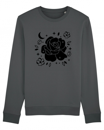 Celestial Flower black Anthracite