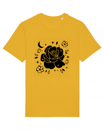 Celestial Flower black Spectra Yellow