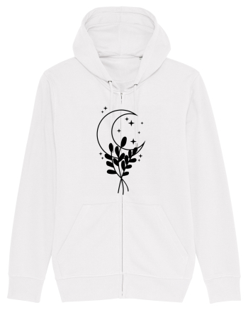 Moon Flower black White