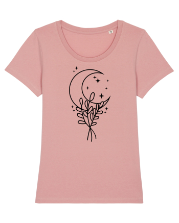 Moon Flower bw Canyon Pink