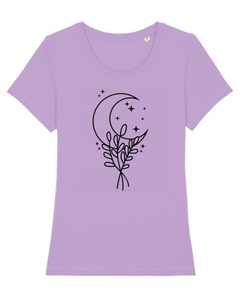 Moon Flower bw Lavender Dawn