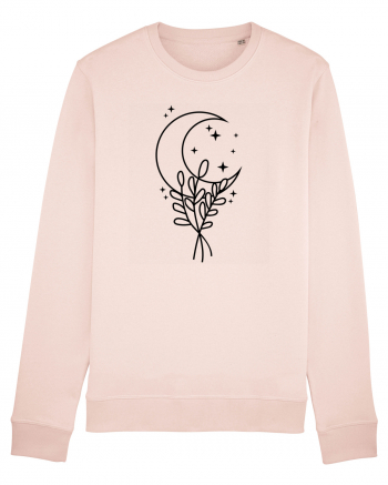 Moon Flower bw Candy Pink