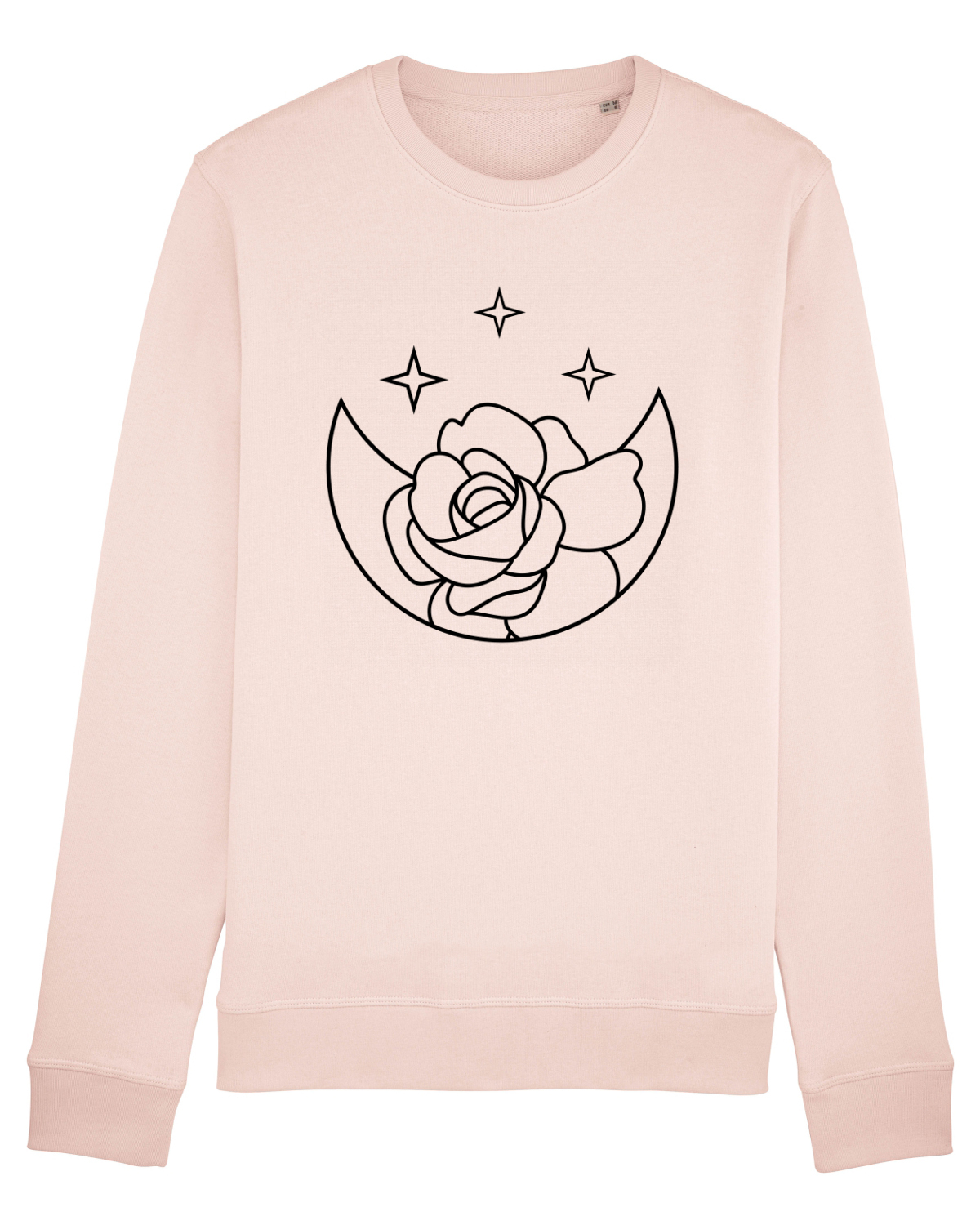 Bluză mânecă lungă Unisex Rise Candy Pink