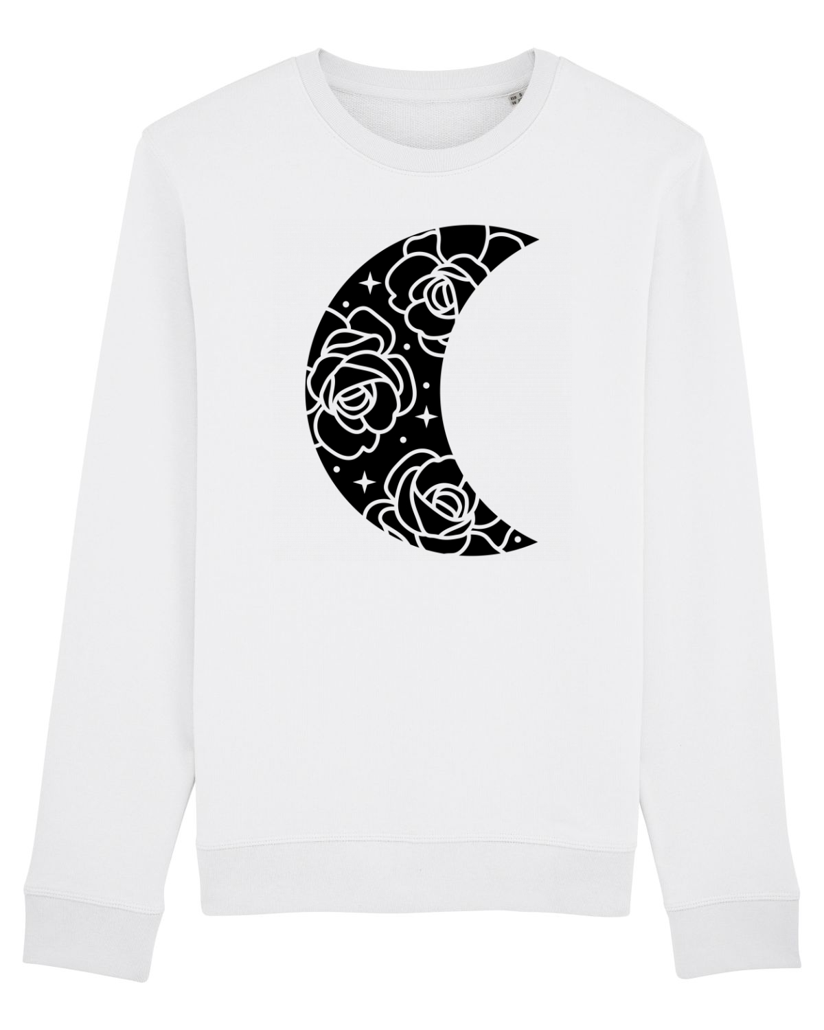 Bluză mânecă lungă Unisex Rise White