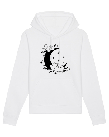 Flowers Of Moon black White