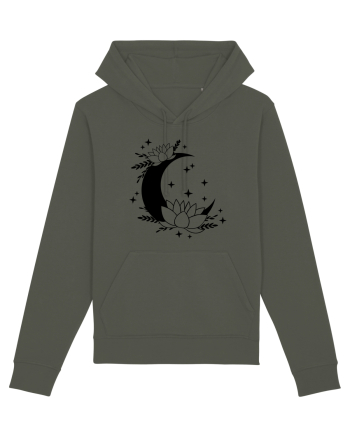 Flowers Of Moon black Khaki