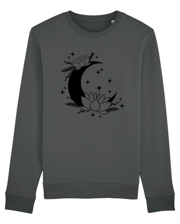Flowers Of Moon black Anthracite