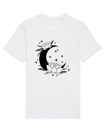 Flowers Of Moon black White