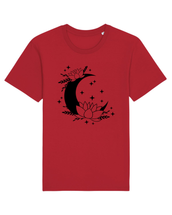 Flowers Of Moon black Red