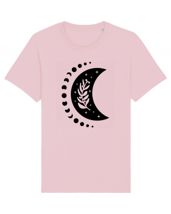 Fazele Lunii Moon Phases black Cotton Pink