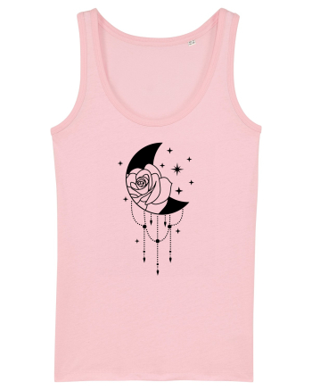 Celestial Moon bw Cotton Pink