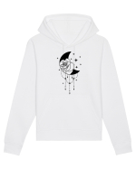 Celestial Moon bw Hanorac Unisex Drummer