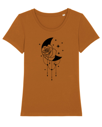 Celestial Moon bw Roasted Orange