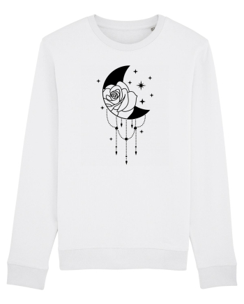 Celestial Moon bw White