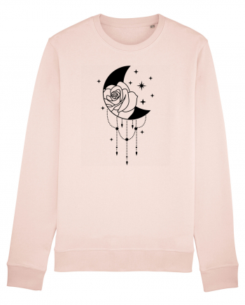 Celestial Moon bw Candy Pink