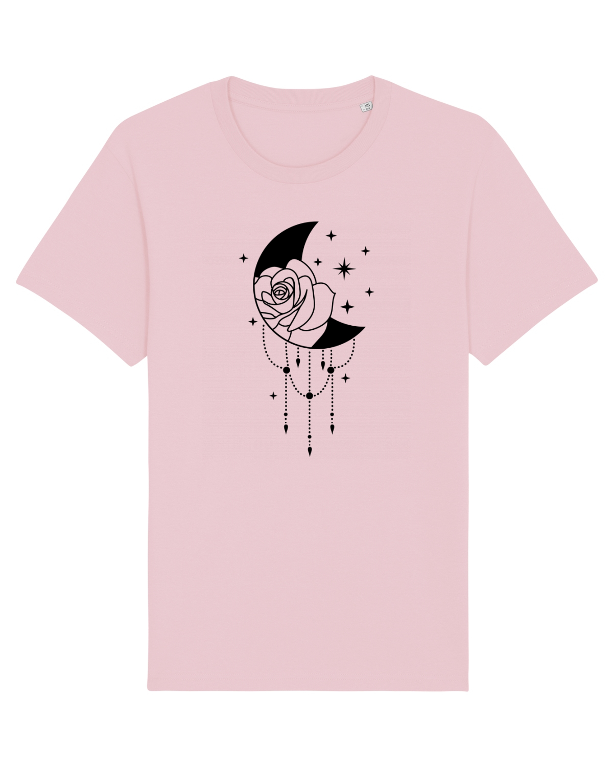Tricou mânecă scurtă Unisex Rocker Cotton Pink