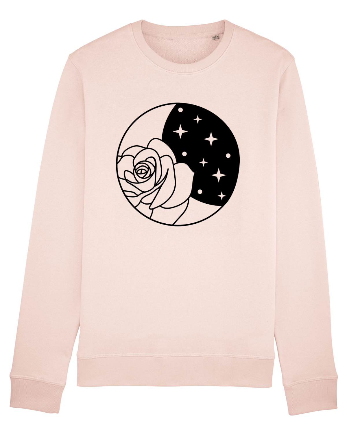 Bluză mânecă lungă Unisex Rise Candy Pink
