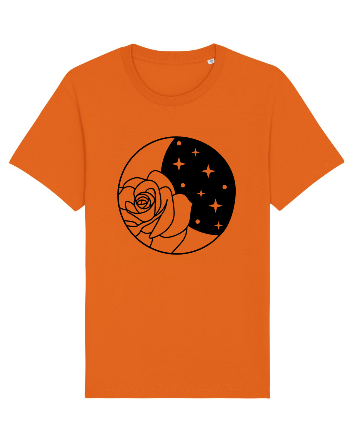 Tricou mânecă scurtă Unisex Rocker Bright Orange