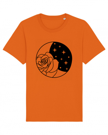 Celestial Flower Moon Bright Orange