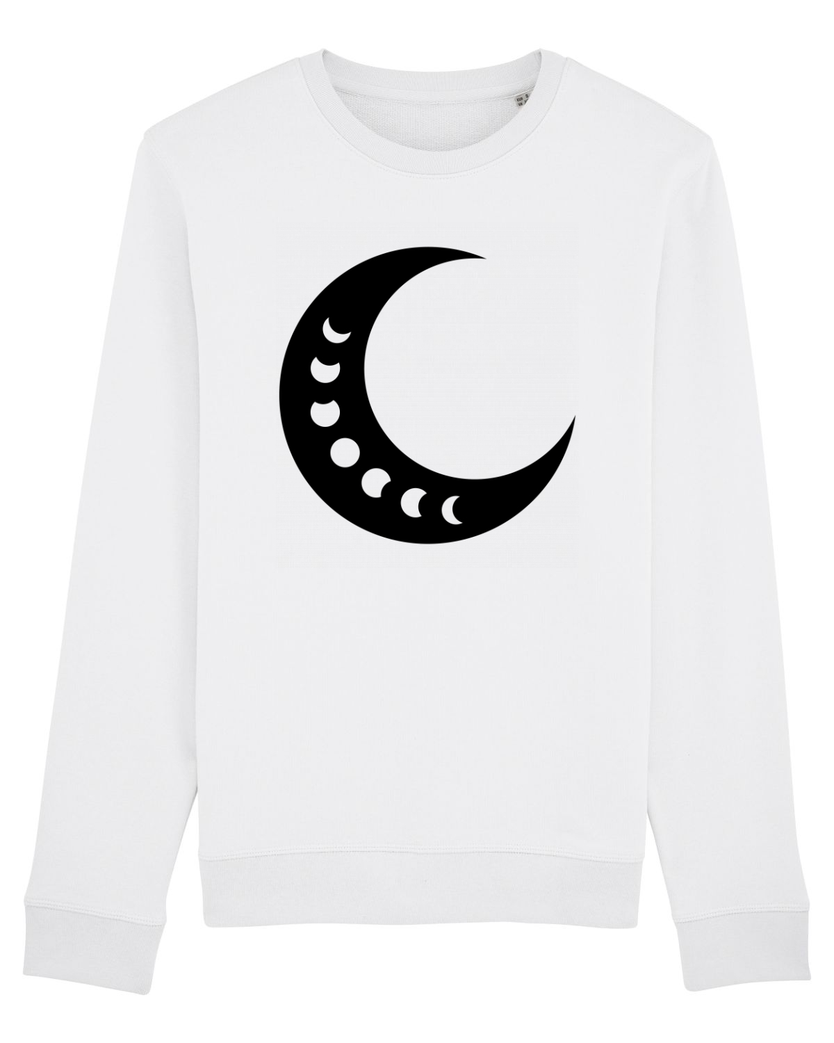 Bluză mânecă lungă Unisex Rise White