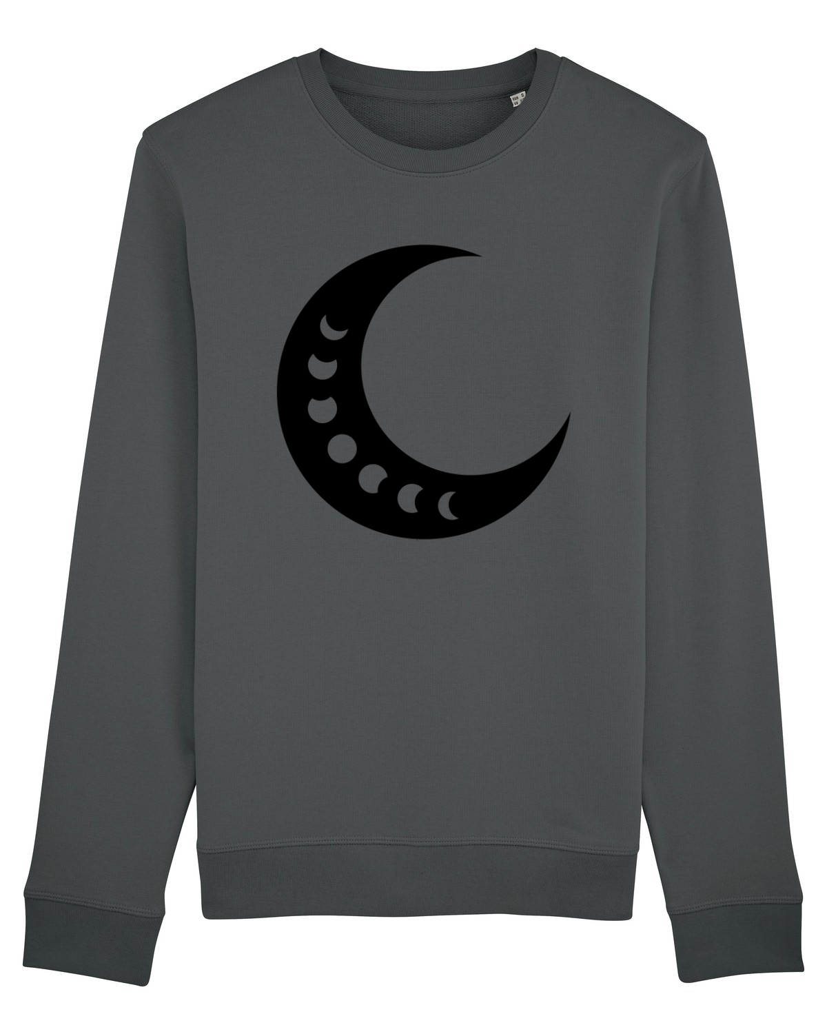 Bluză mânecă lungă Unisex Rise Anthracite