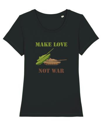 Make Love Not War Black