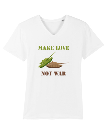 Make Love Not War White