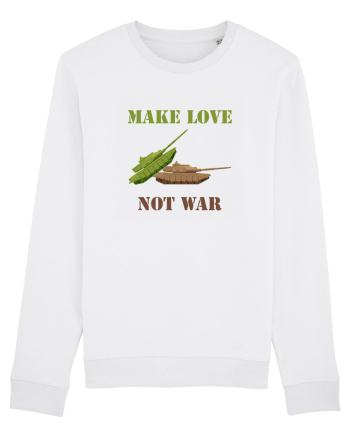 Make Love Not War White