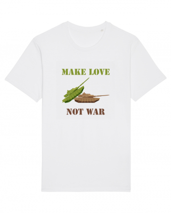 Make Love Not War Tricou mânecă scurtă Unisex Rocker